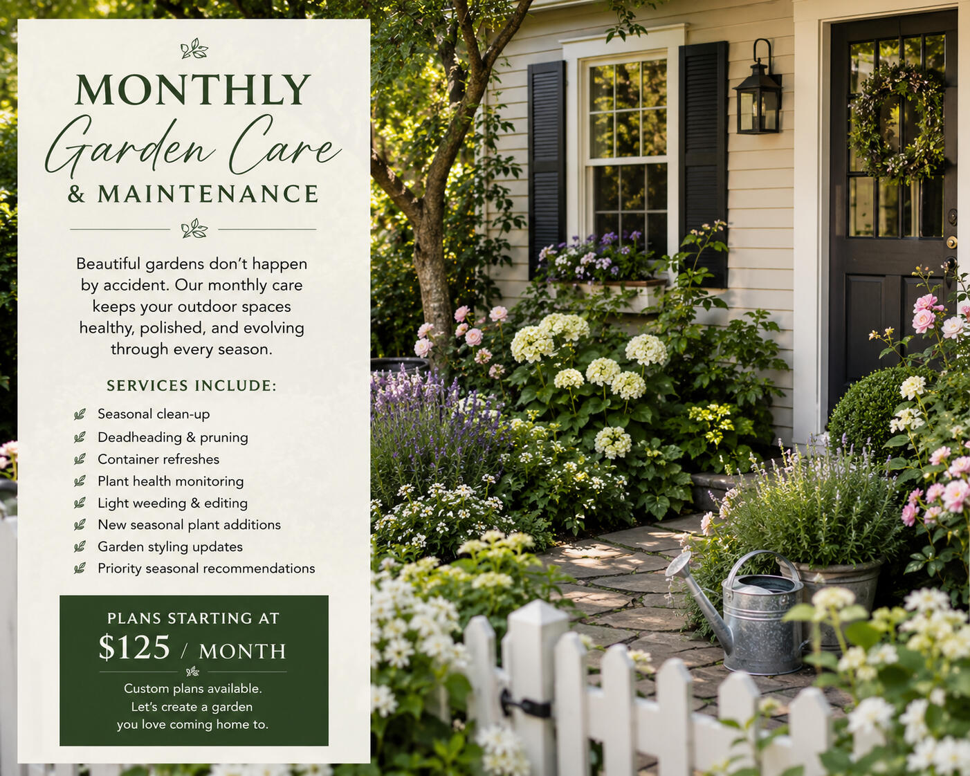 3) Ongoing Garden Care